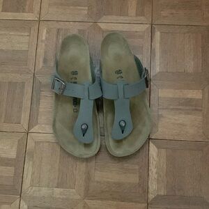 Birkenstock medina mocha birkenflo sandals in tan 45 , M12 regular width.